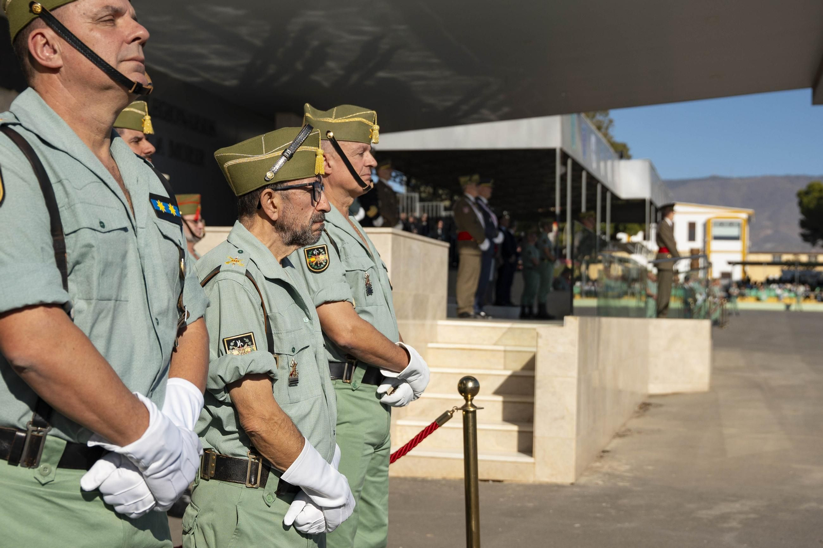 Así conmemora el día de la Inmaculada Concepción la Brigada de la Legión en Almería y despide al contingente que parte a Eslovaquia