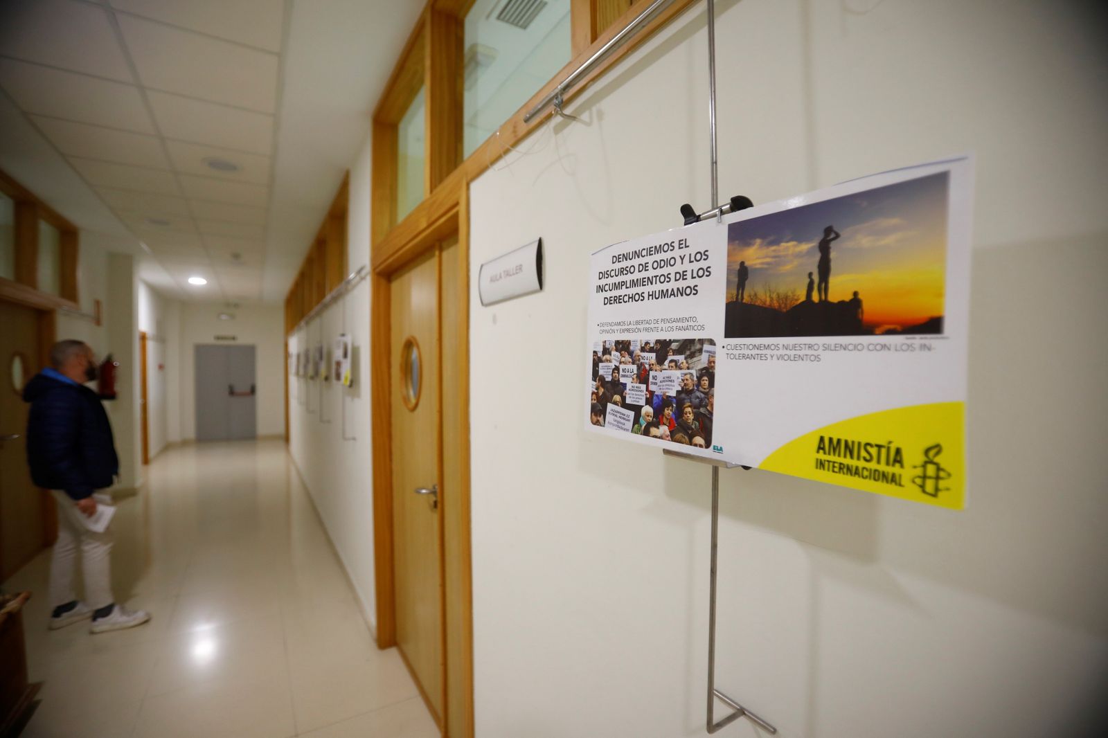 La exposición 'Derechos Humanos, presente y futuro' de Amnistía Internacional, en imágenes