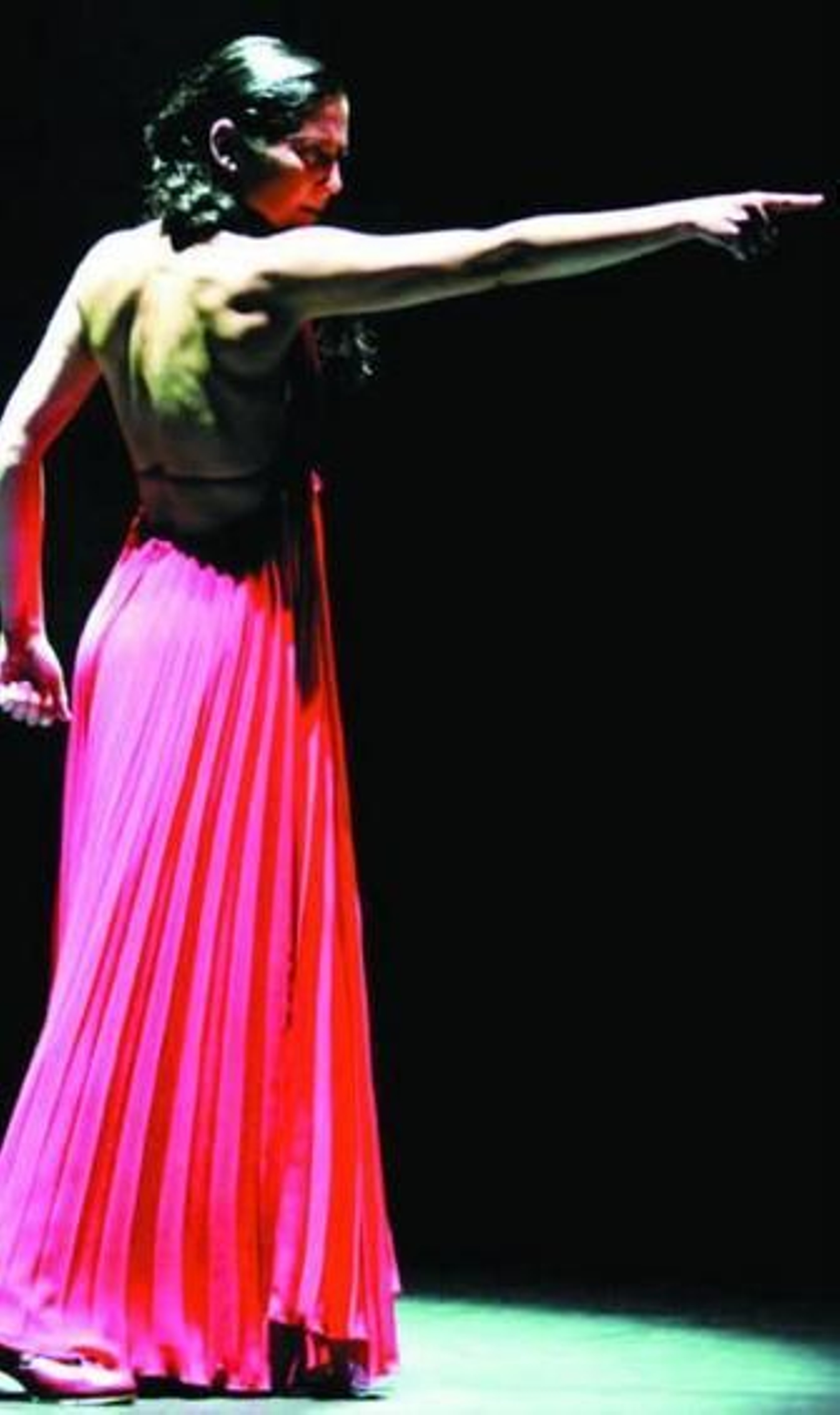 La bailaora y cantaora española Sara Baras.