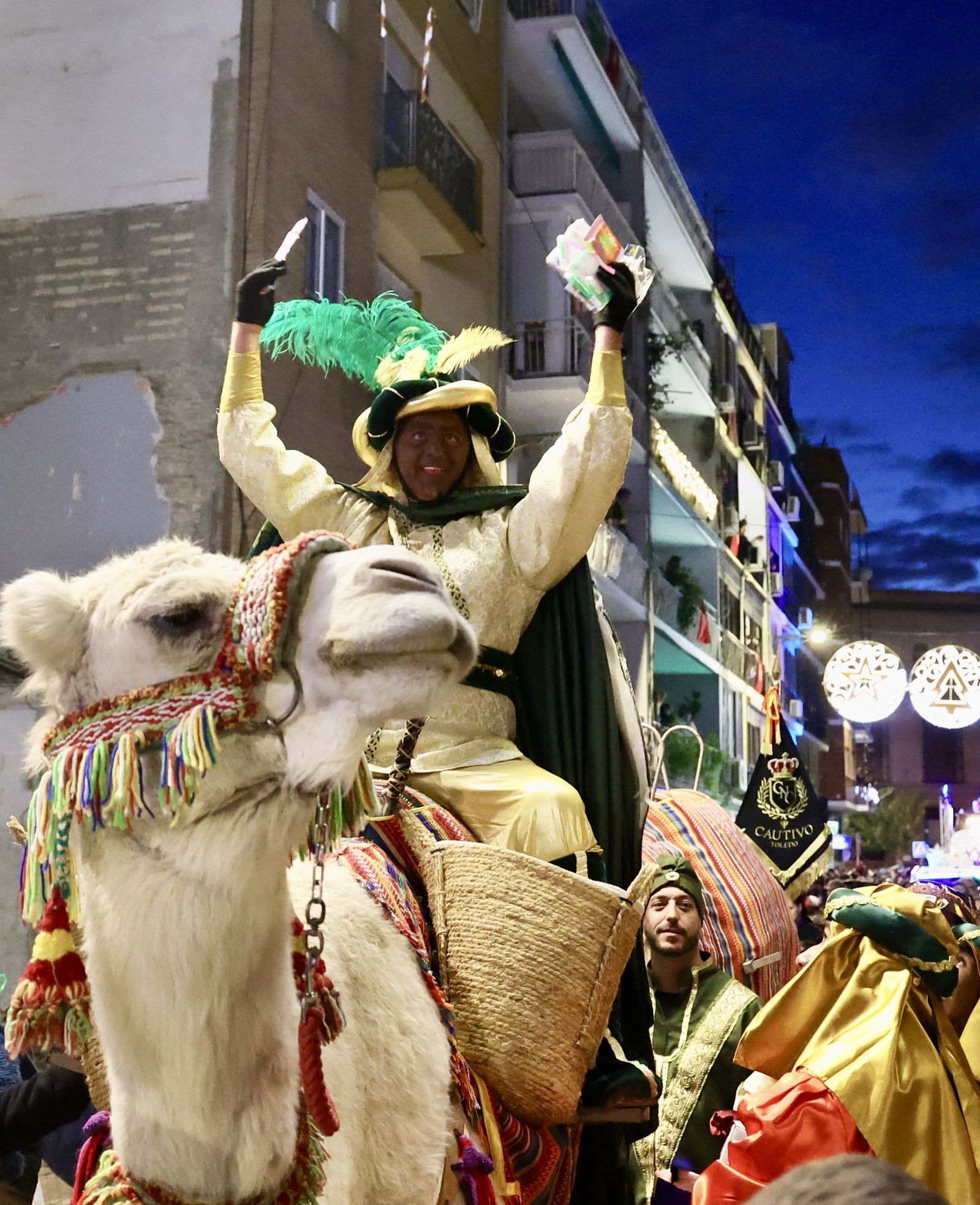 Las fotos del Heraldo Real en Los Remedios