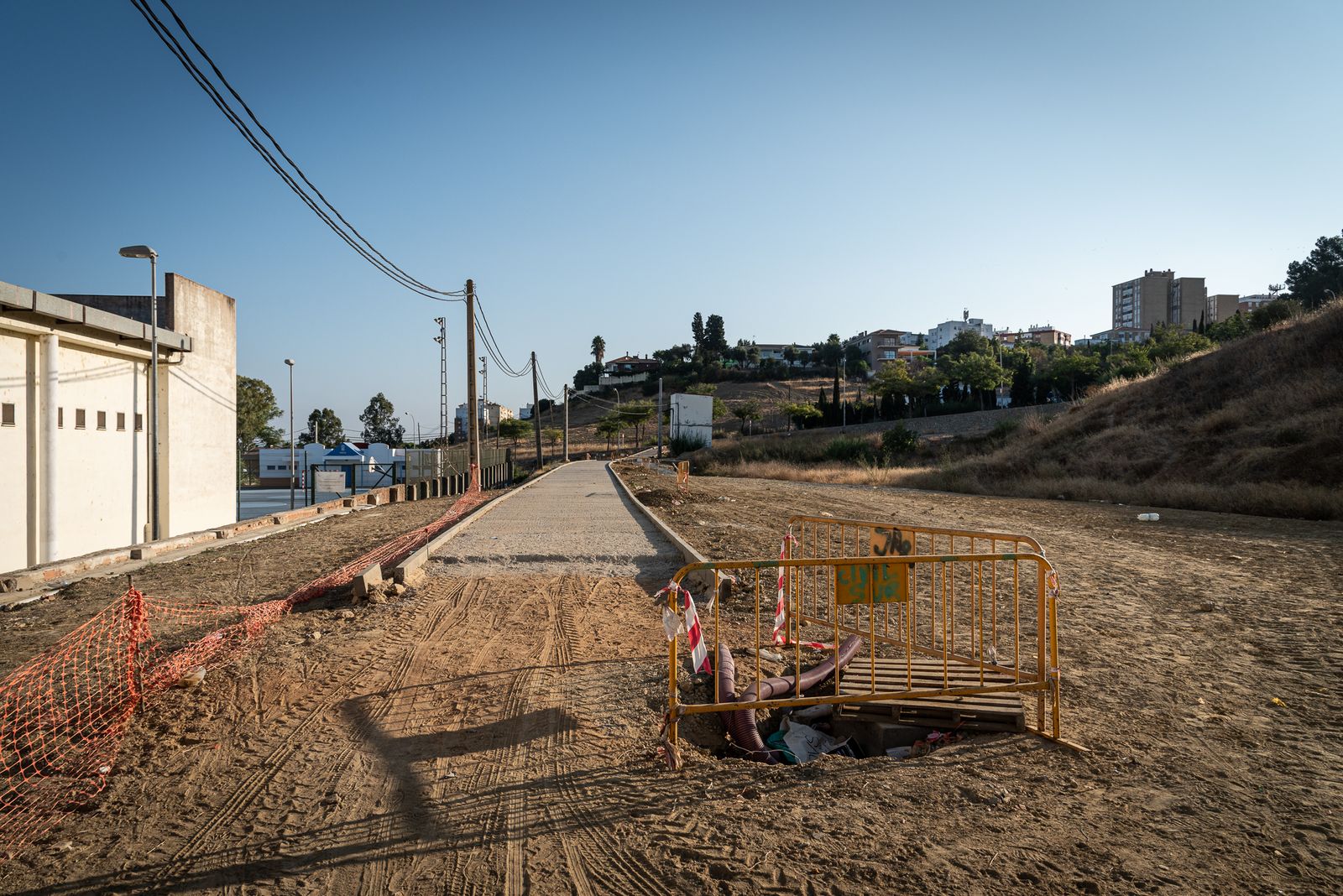 Imágenes de las principales obras públicas que se están llevando a cabo en Huelva