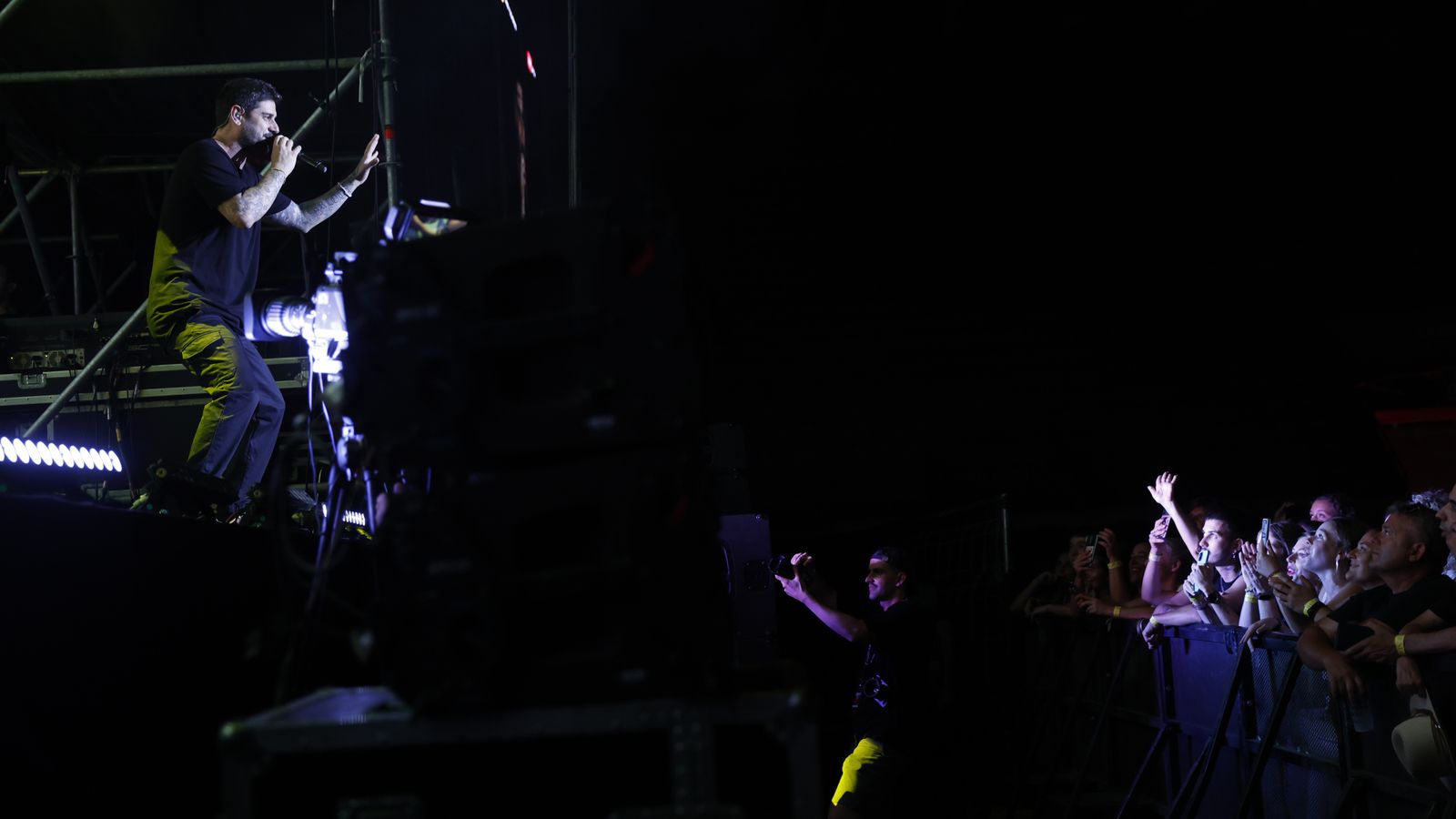 Las fotos del concierto de Melendi en la plaza de toros de Algeciras