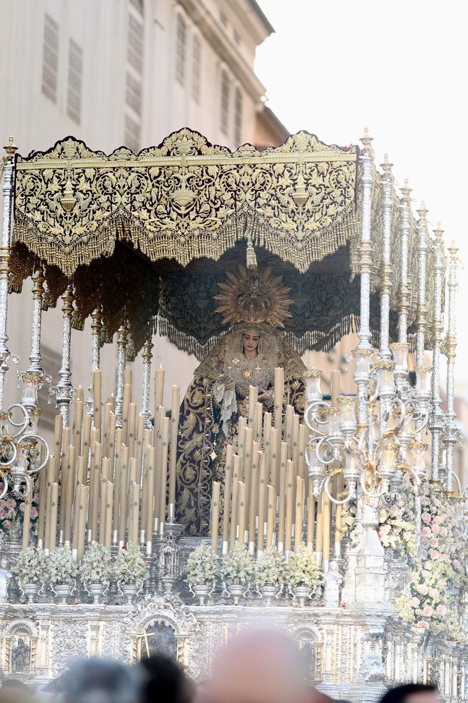 Procesión extraordinaria de María Santísima de la Trinidad.