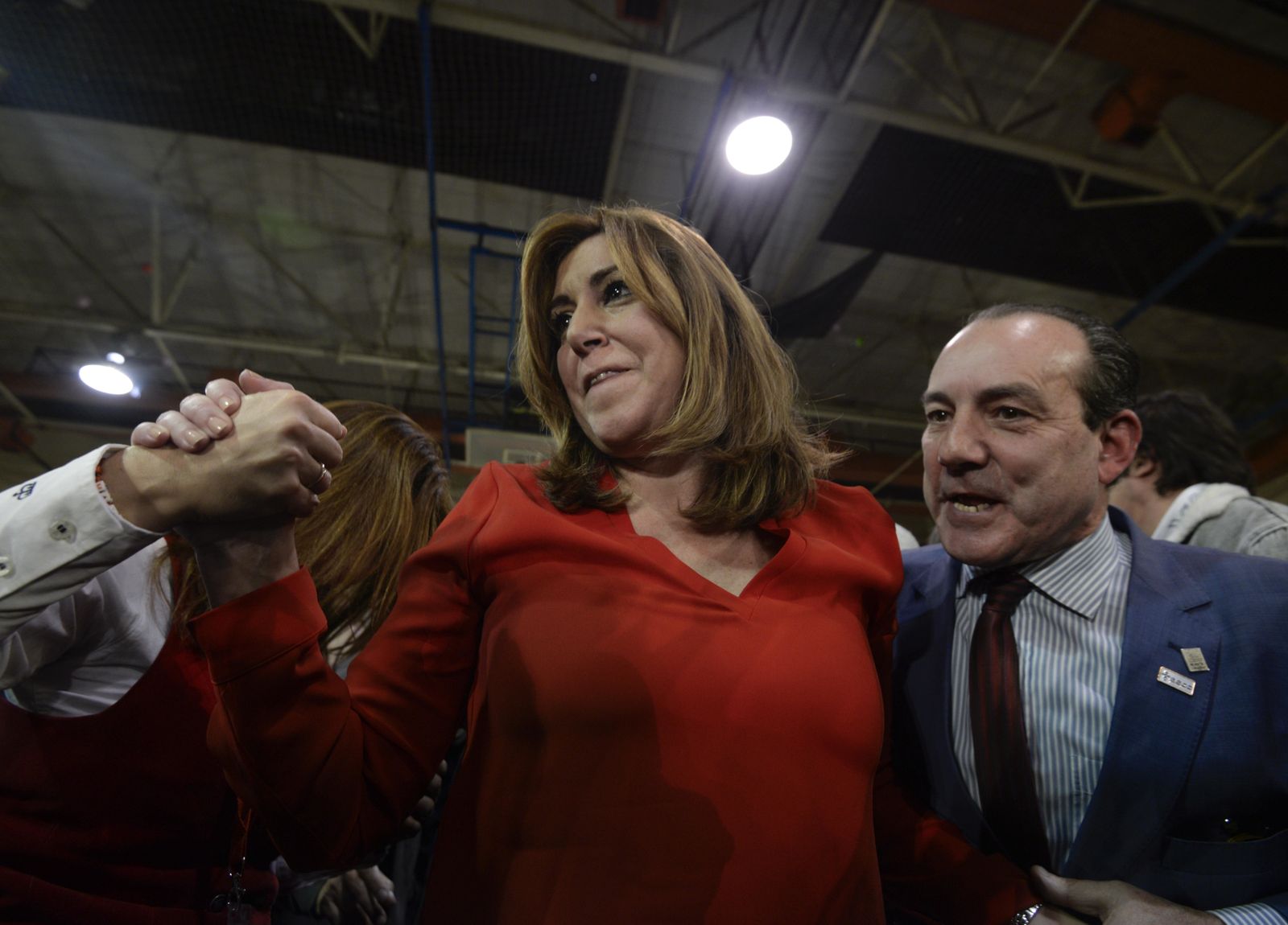 El acto de Susana Díaz con los alcaldes socialistas en Madrid