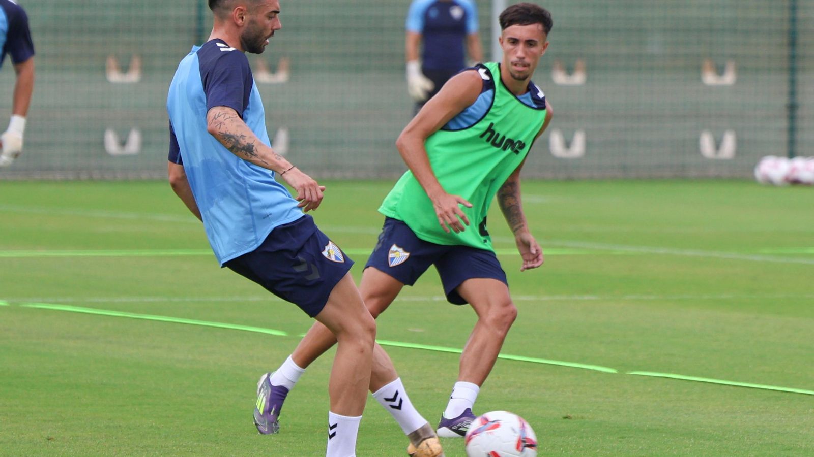 El Málaga CF prueba la Ciudad Deportiva de Arraijanal