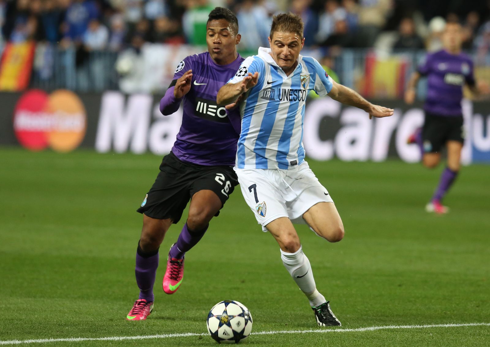 Álex Sandro, con Joaquín.