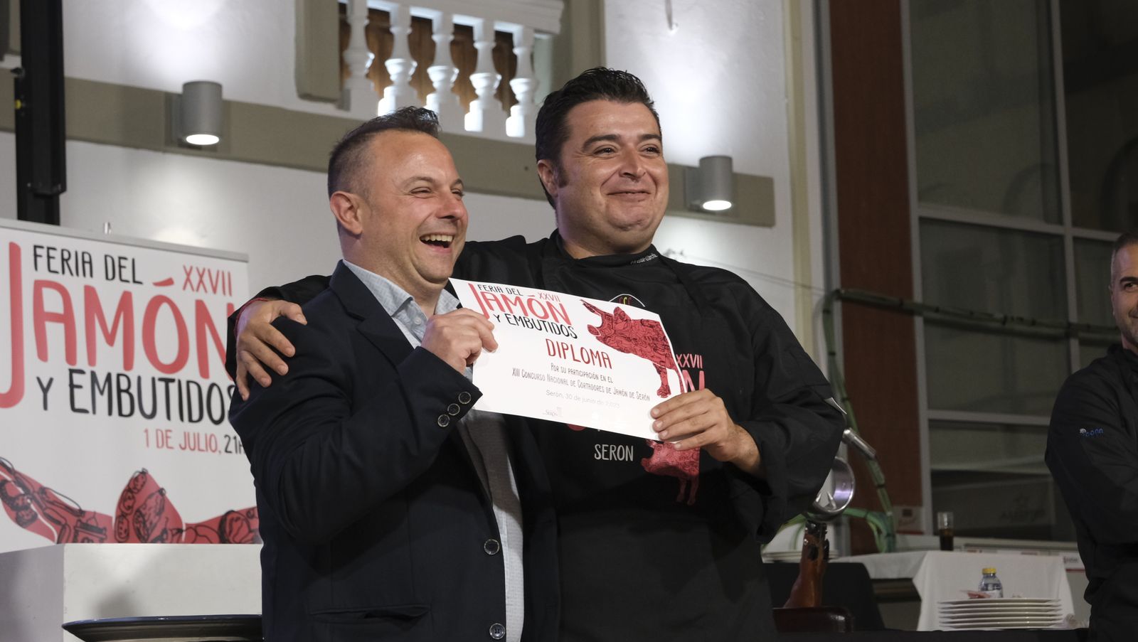 Imágenes del Concurso Nacional de Cortadores de Jamón de Serón