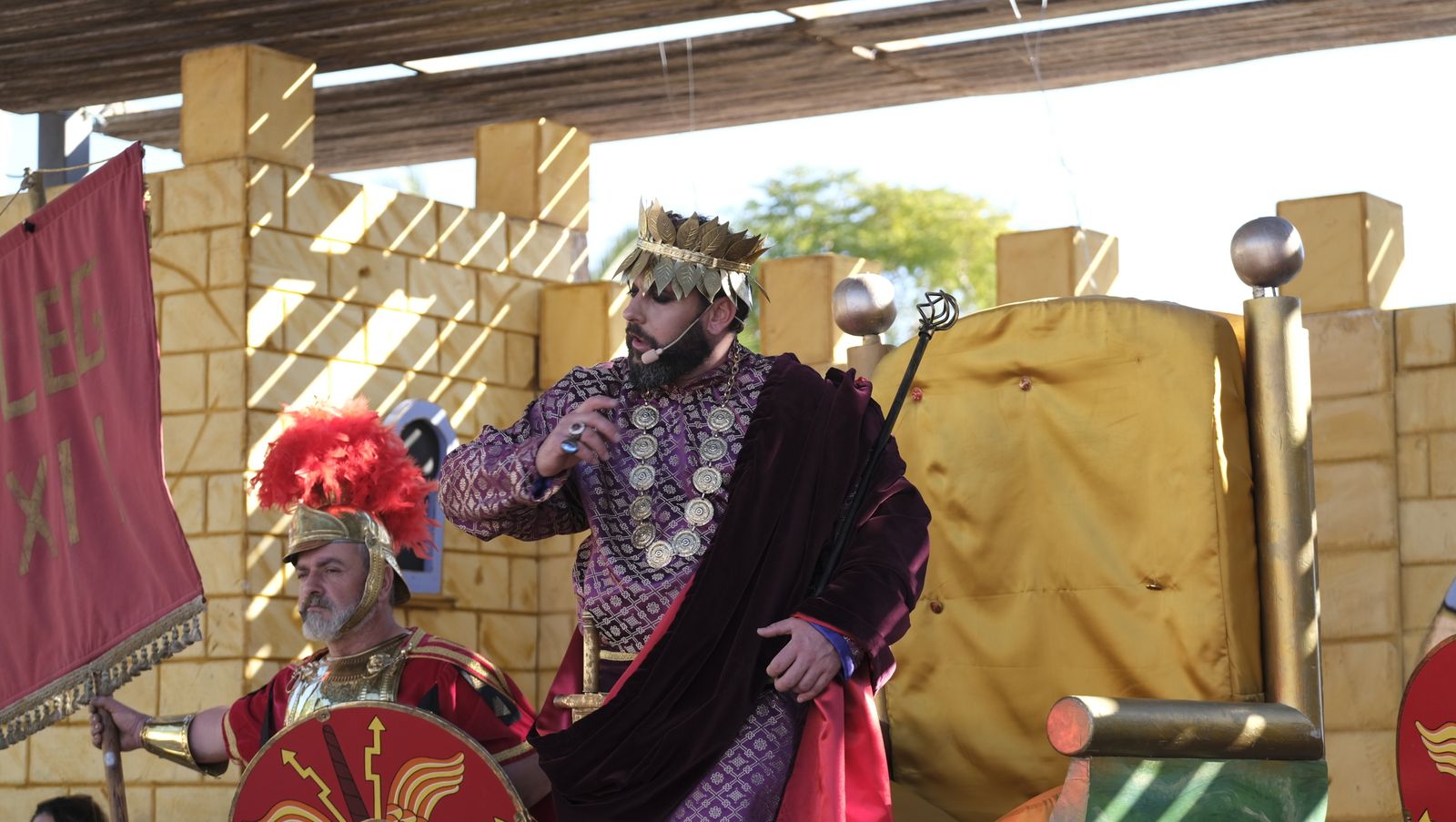 Imágenes del Auto Sacramental de los Reyes Magos de Los Gallardos