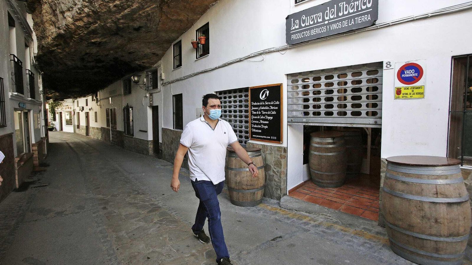 Setenil de las Bodegas en una imagen de hace unos días.