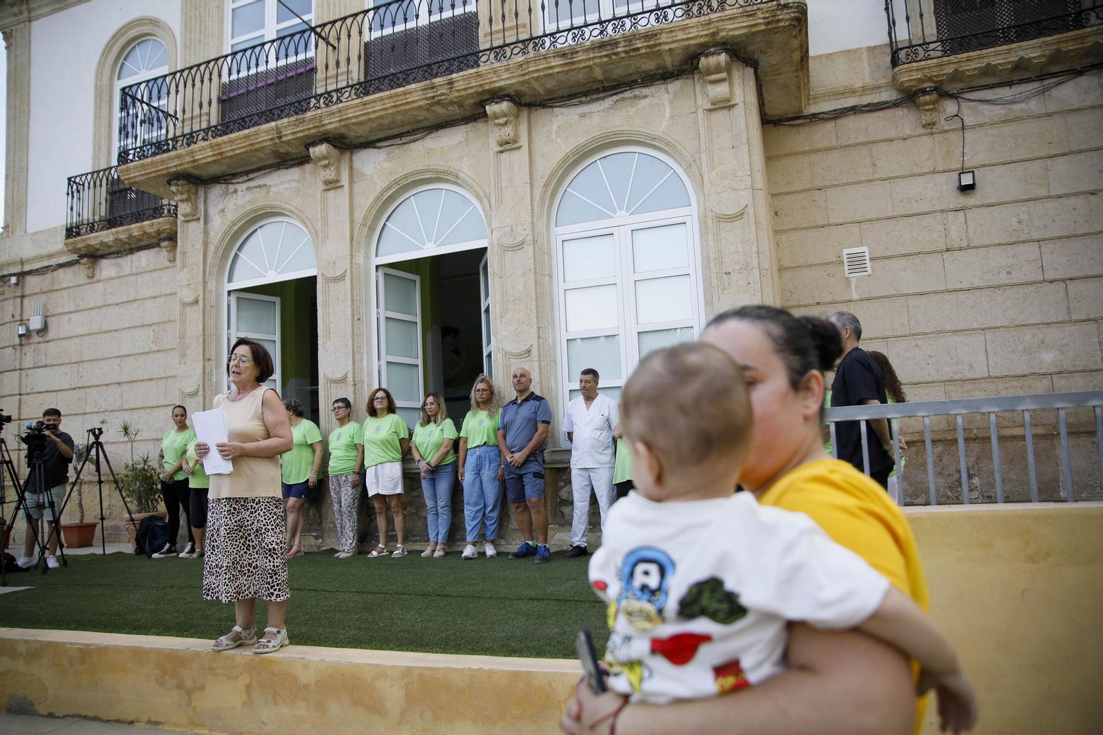 Las imágenes del regreso a las aulas de los más pequeños de Almería