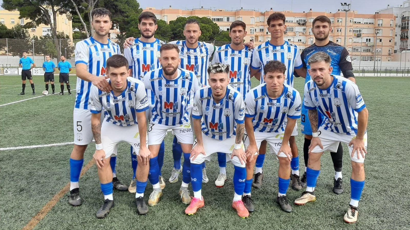 Once que ha presentado el Jerez Industrial ante el GE Bazán y que ha perdido 1-0.