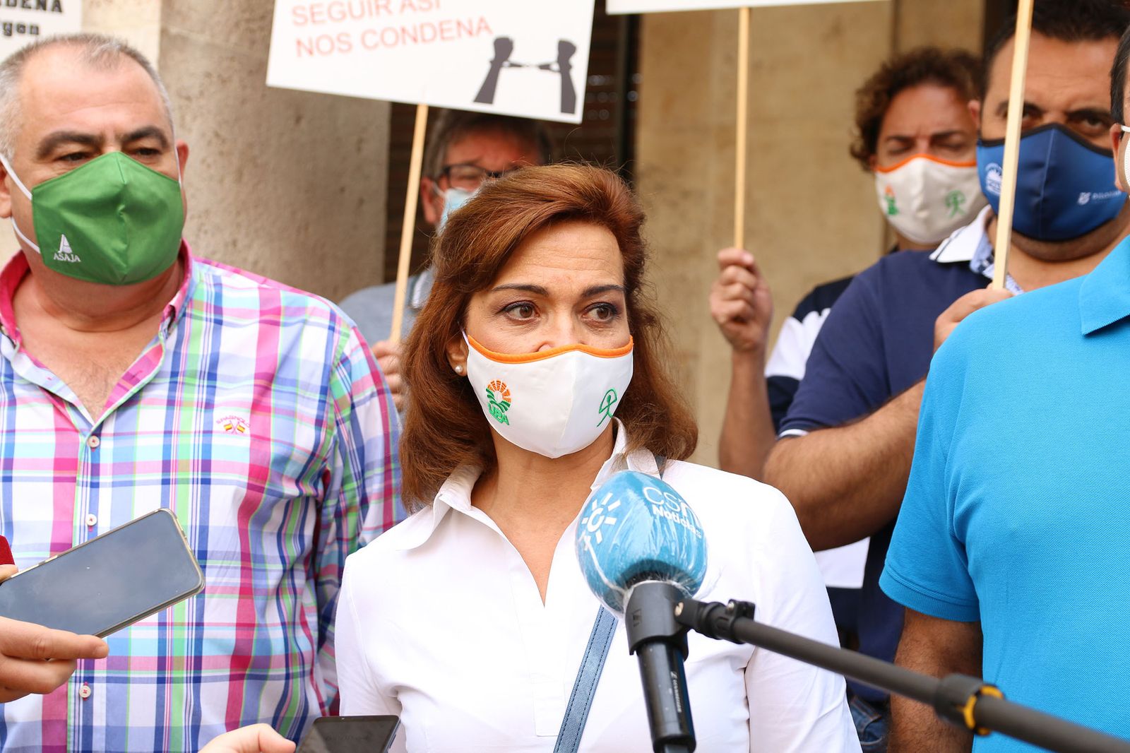 Francisca Iglesias, secretaria general de UPA Almería y responsable nacional de la Sectorial de Frutos Secos de UPA