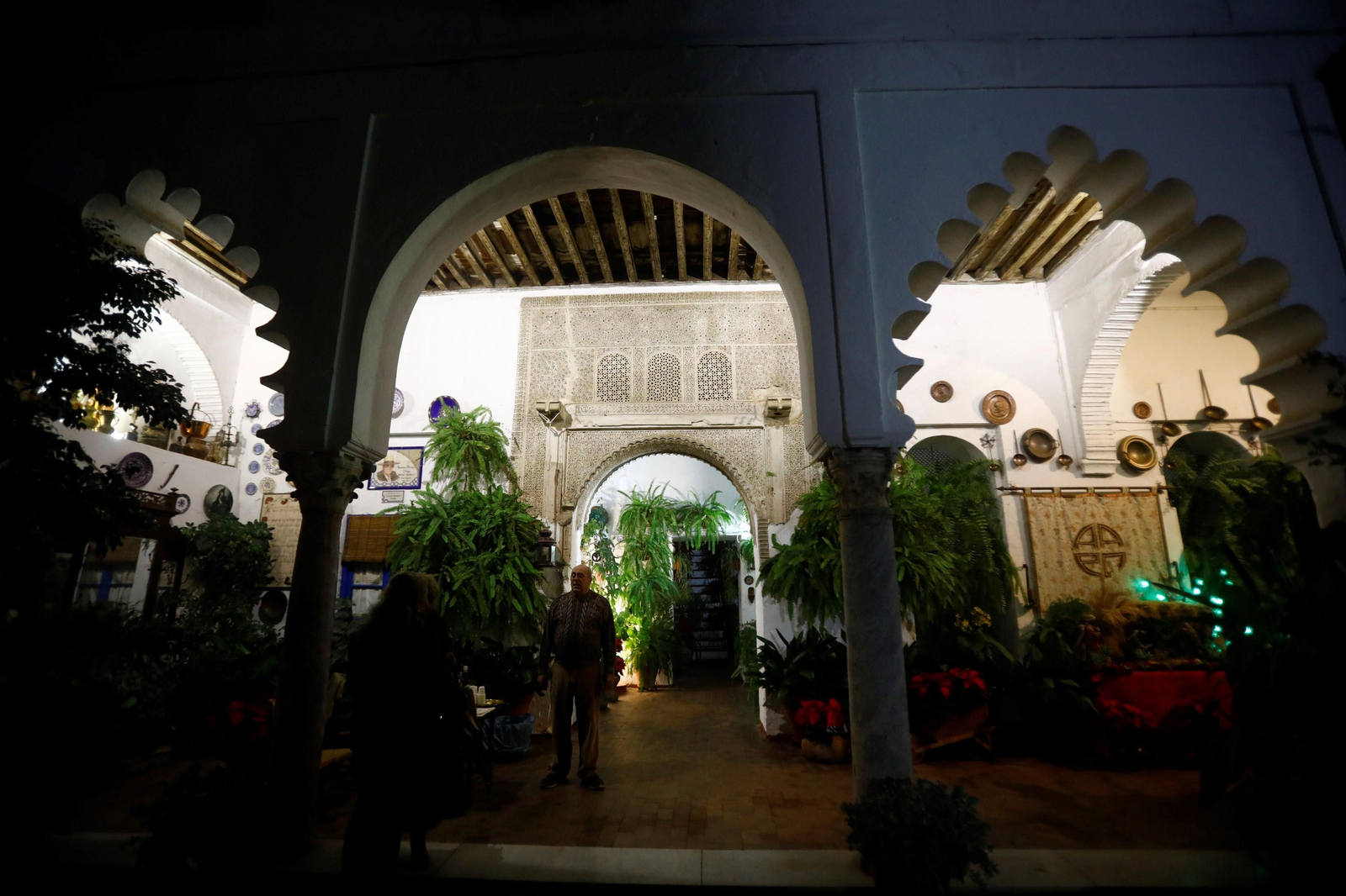 Las mejores imágenes de la apertura de los Patios en Navidad