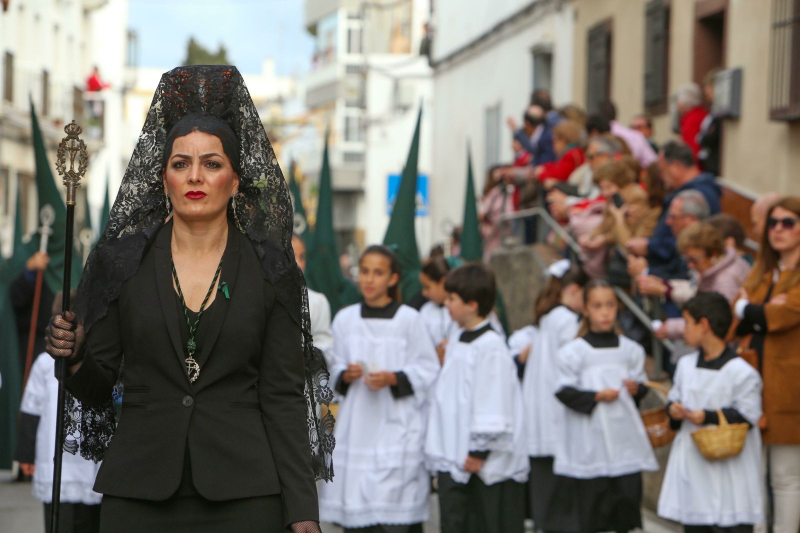 Imágenes de la salida procesional de Vera Cruz