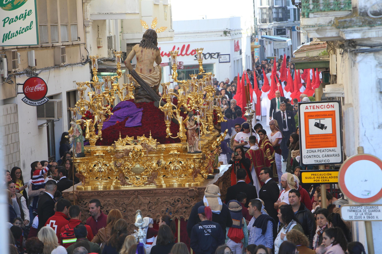 Las imágenes del Lunes Santo en Chiclana