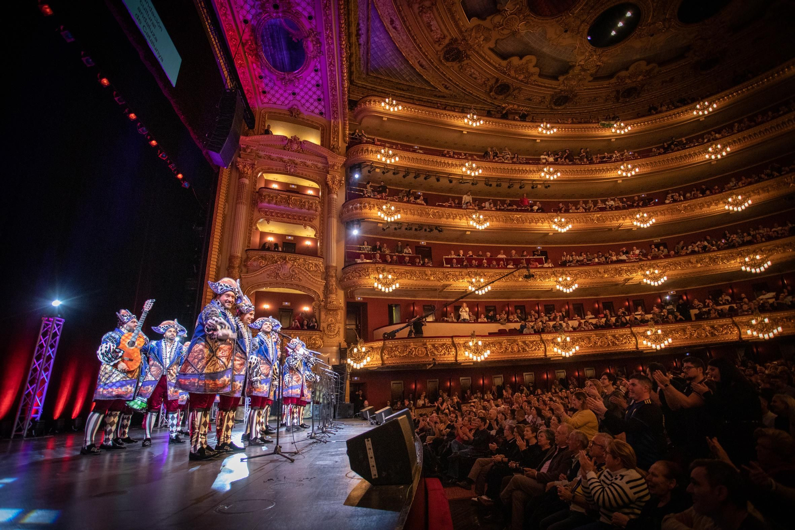 La 'Gaditanissima' sobre el escenario del Liceo