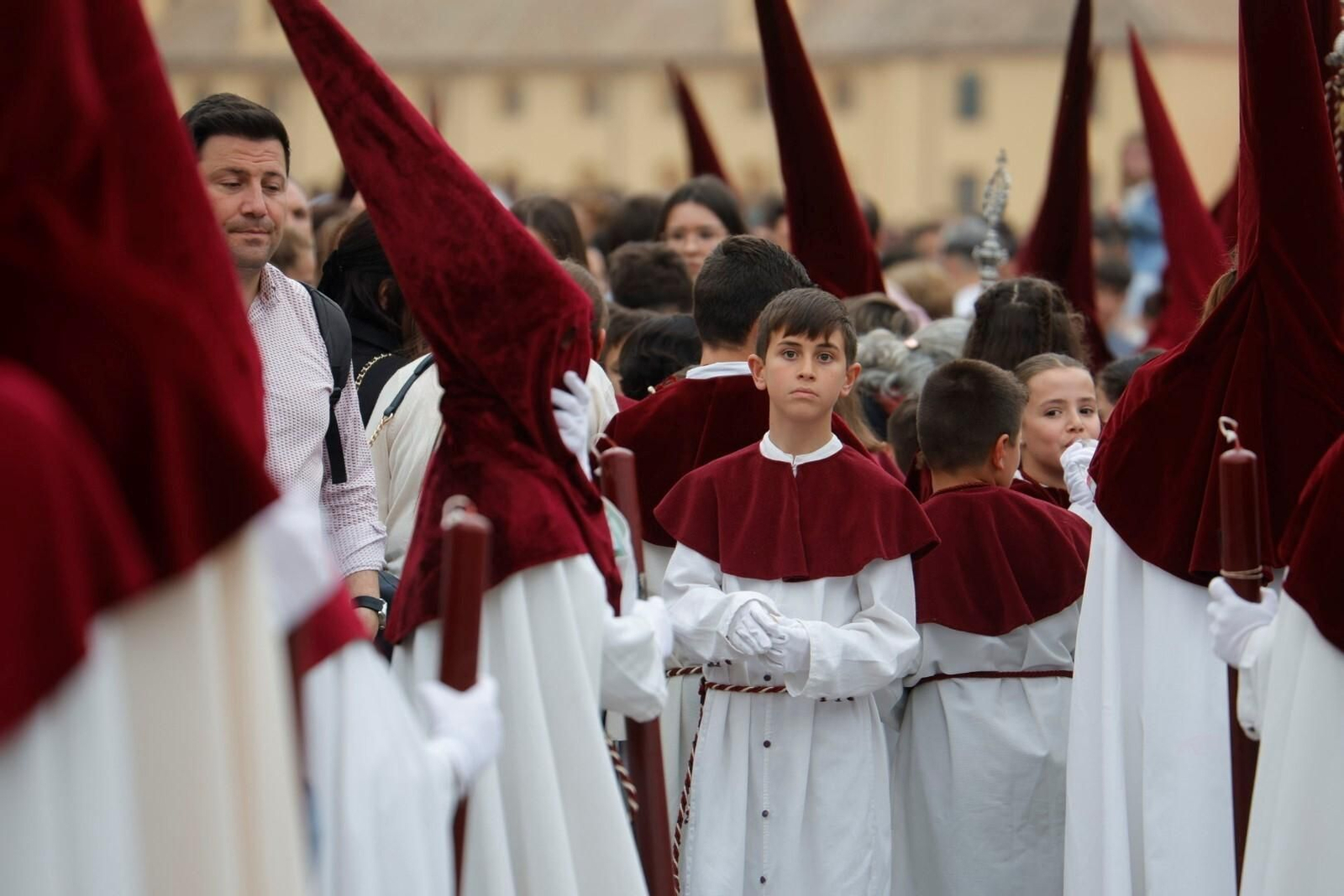 La procesión de la Vera-Cruz de Córdoba en este Domingo de Ramos, en imágenes