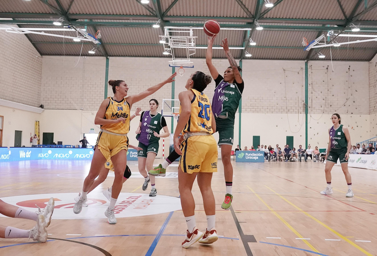 El Unicaja Mijas pierde ante el Melilla (64-66)