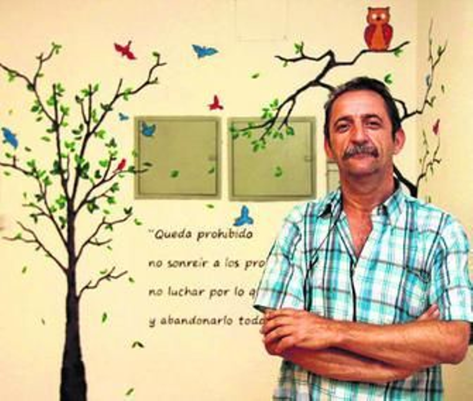 Baldomero Martos es el presidente de la asociación Agrafem.