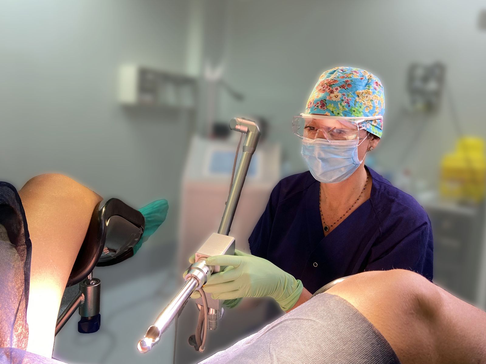 Láser ginecológico en el Hospital Quirónsalud Marbella.