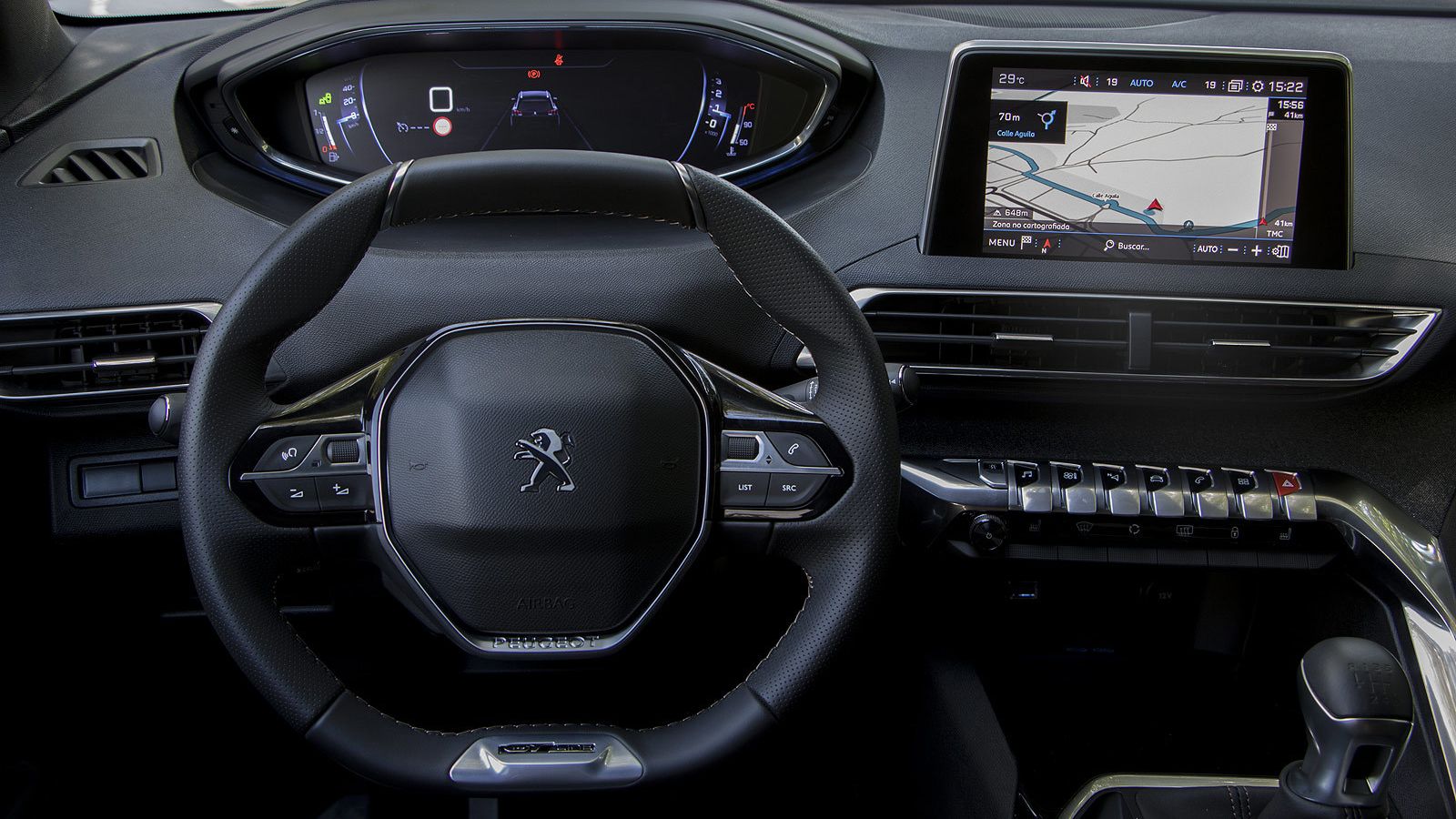 Así es el interior de este nuevo 5008.