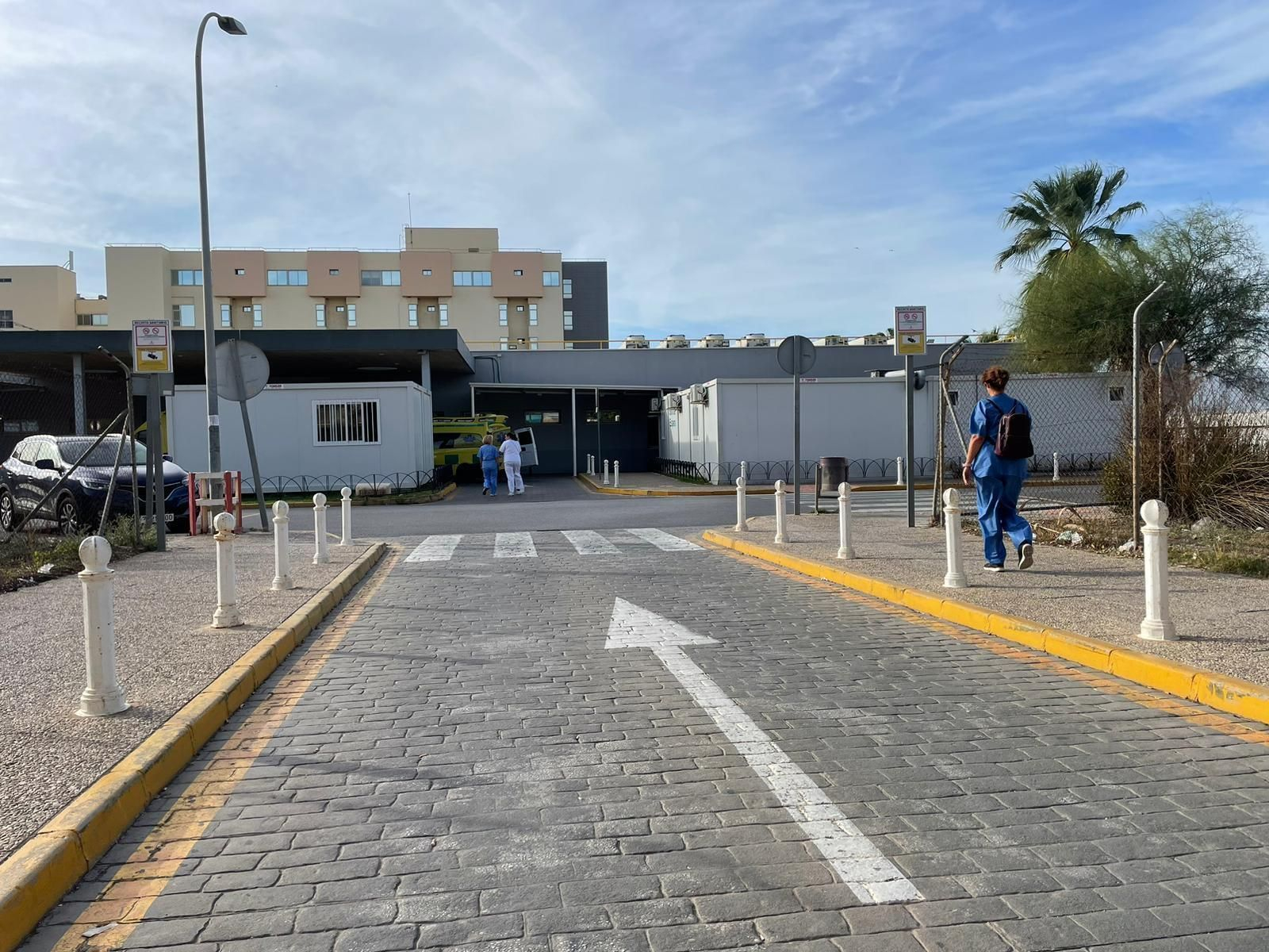 Nuevo acceso al servicio de Urgencias del Hospital Clínico de Málaga