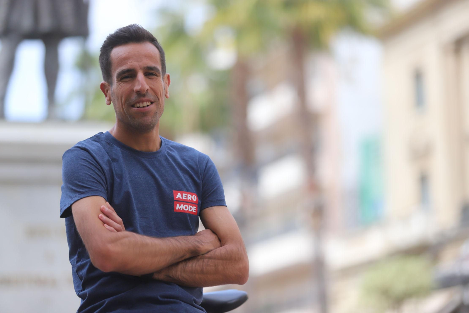 Emilio Martín posa para Huelva Información.