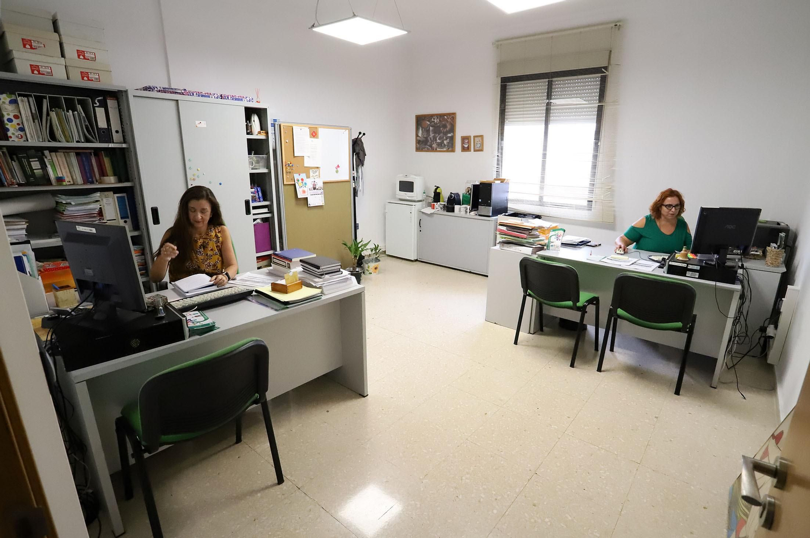 Dos de las criminólogas expertas del SAVA de Huelva.