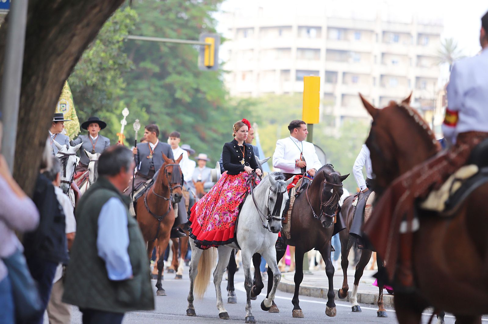 El Rocío 2023: Imágenes de la Hermandad de Emigrantes en su salida de Huelva