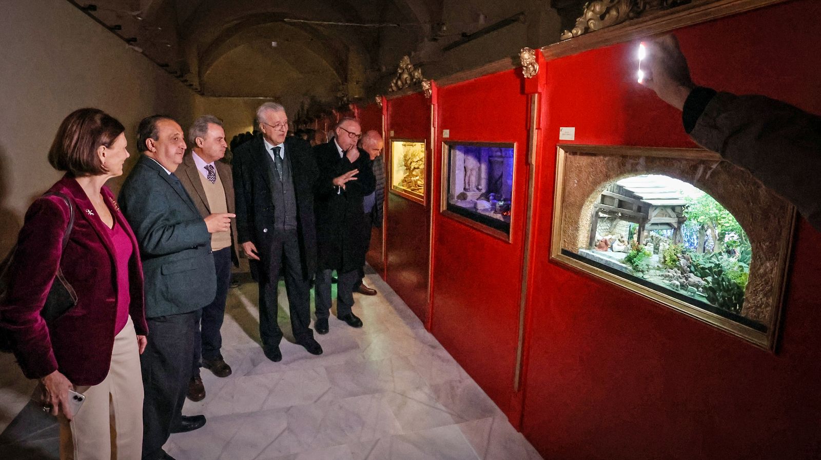 Así es la exposición de belenes en los claustros de Jerez