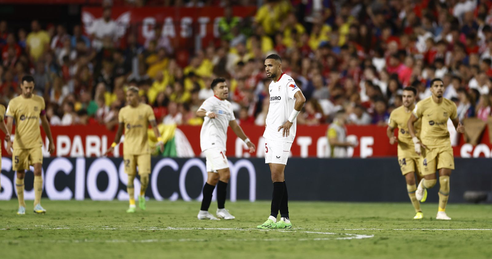 Las imágenes del Sevilla-Barcelona