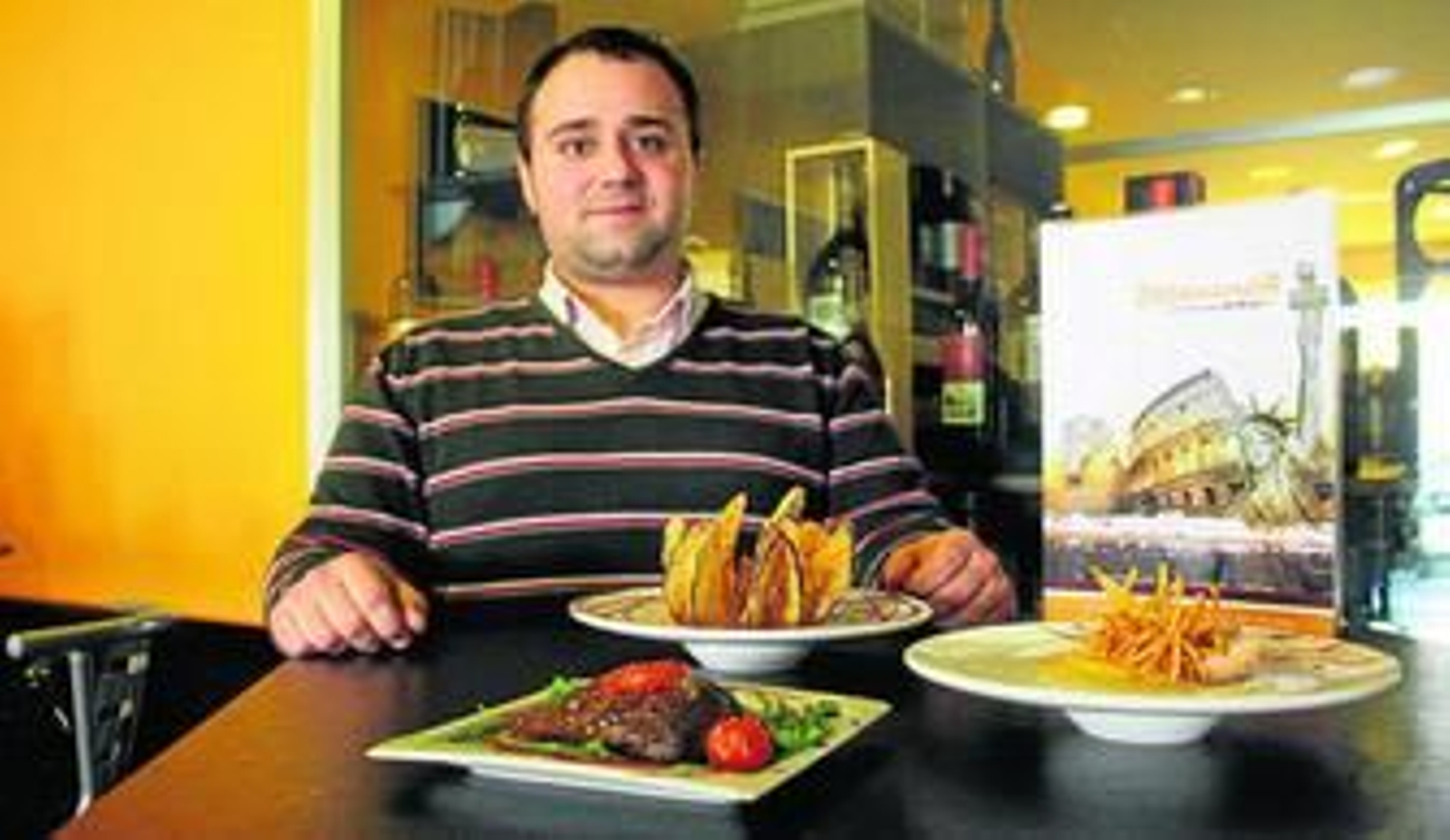 Grandes sabores en plato pequeño