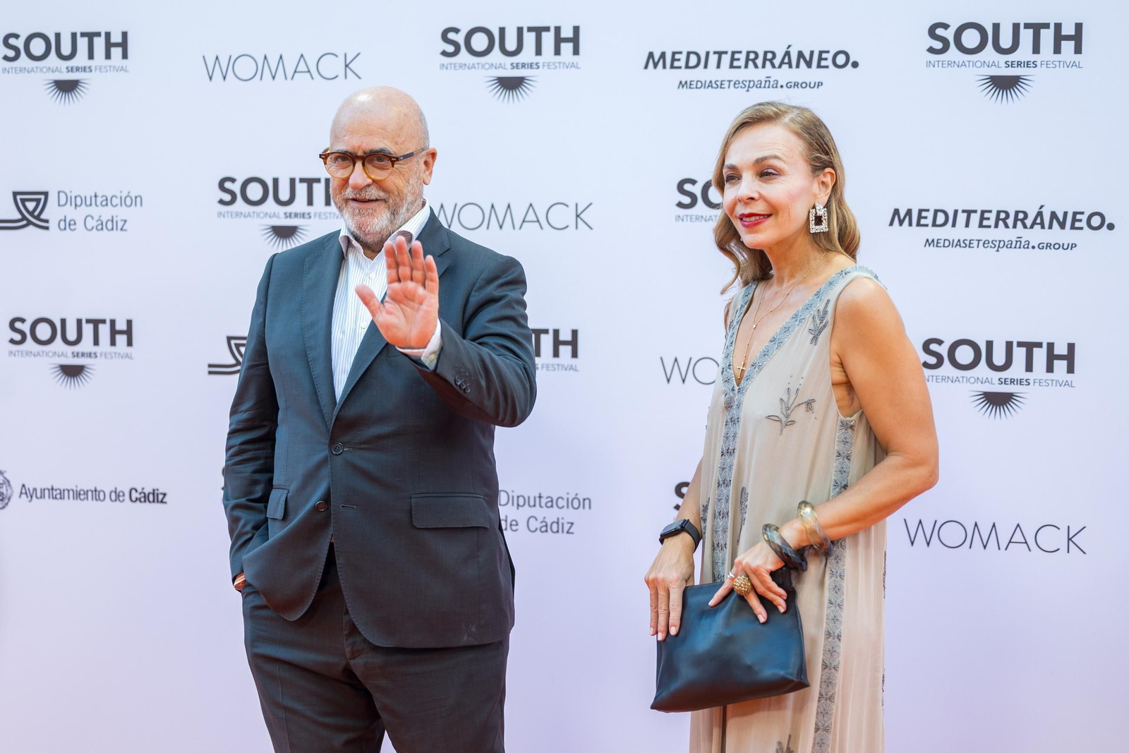 Imágenes de la alfombra roja del viernes 12 del South Series Festival