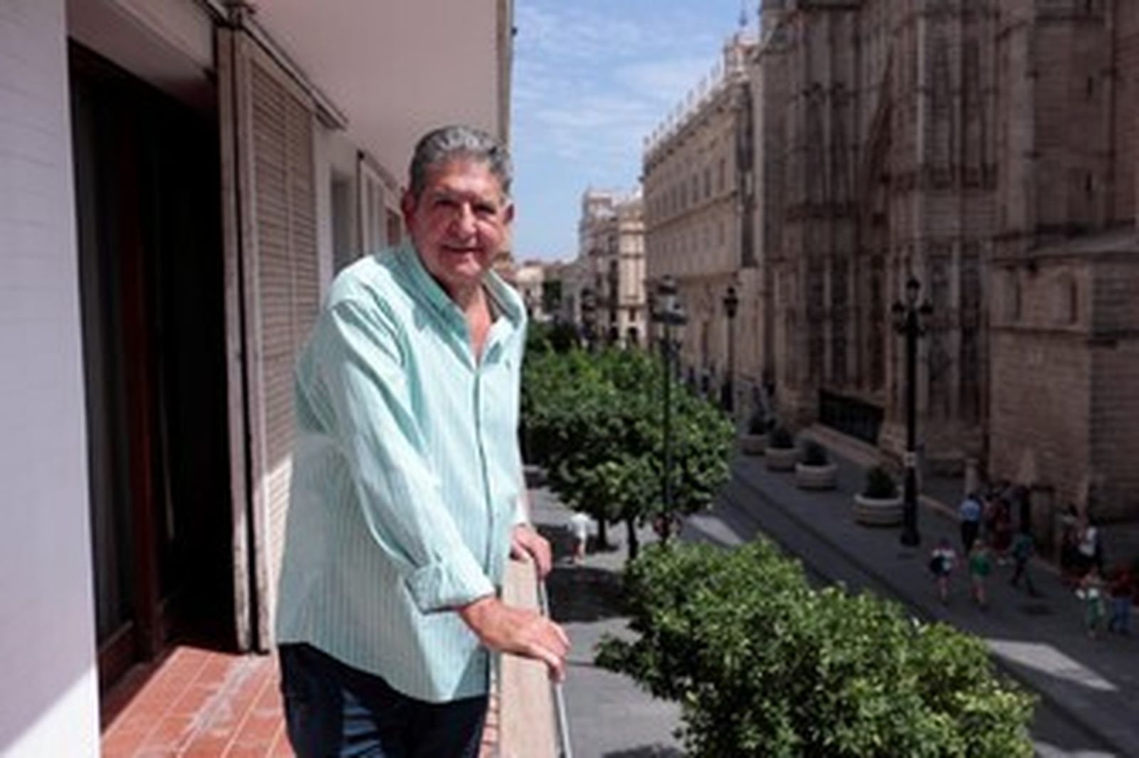 José Joaquín Gallardo, en su despacho de la Avenida.