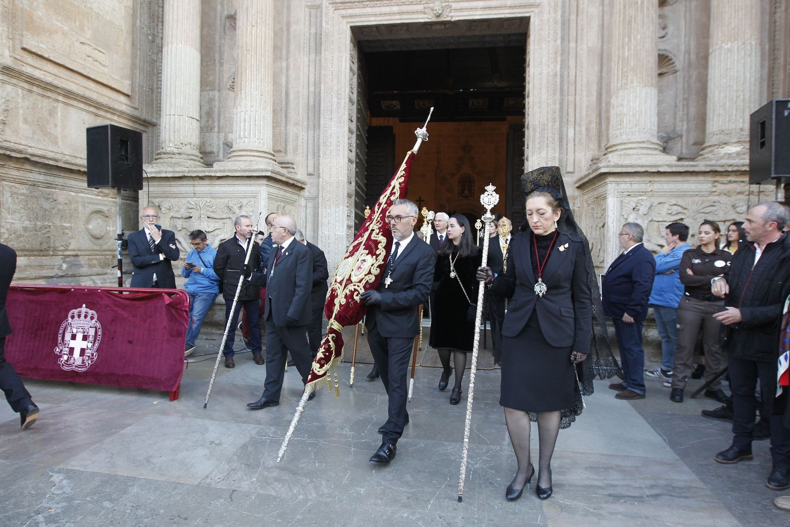 Imágenes de la Procesión del Entierro, Viernes Santo. Semana Santa Almería 2019