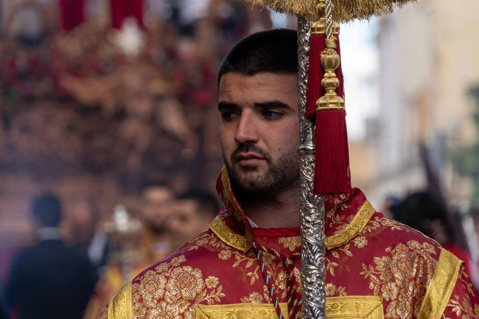Martes Santo: Imágenes de la procesión de La Sentencia