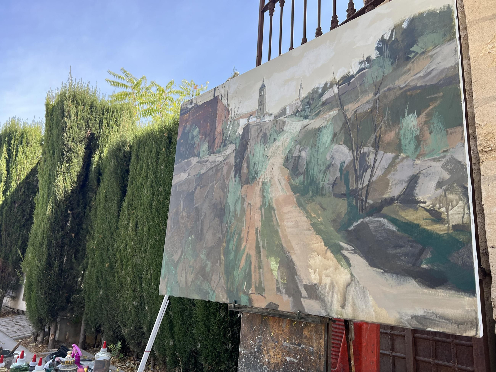 Las mejores fotos del VIII Premio Nacional de Pintura Rápida de Montilla