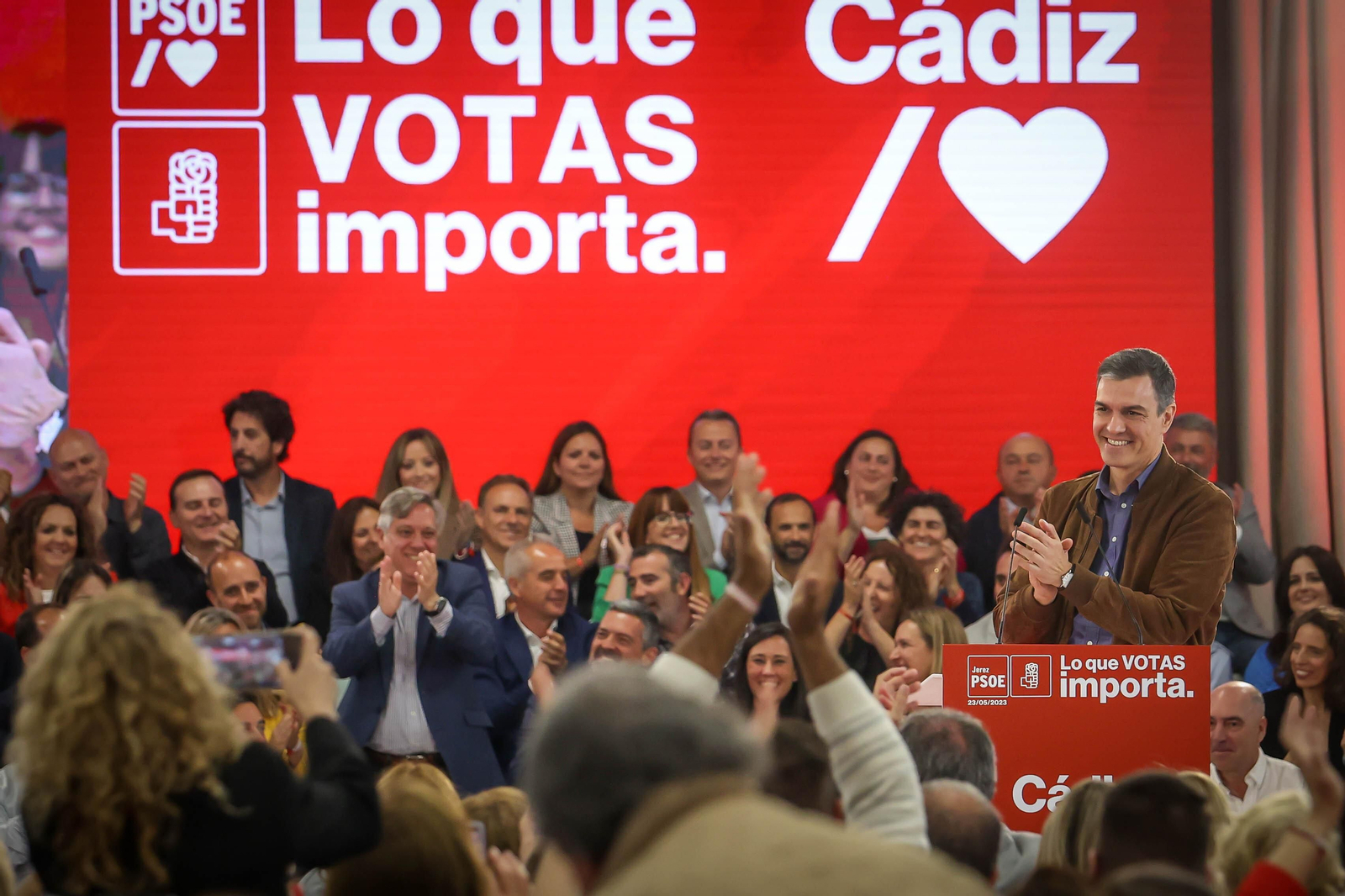Pedro Sánchez en Jerez