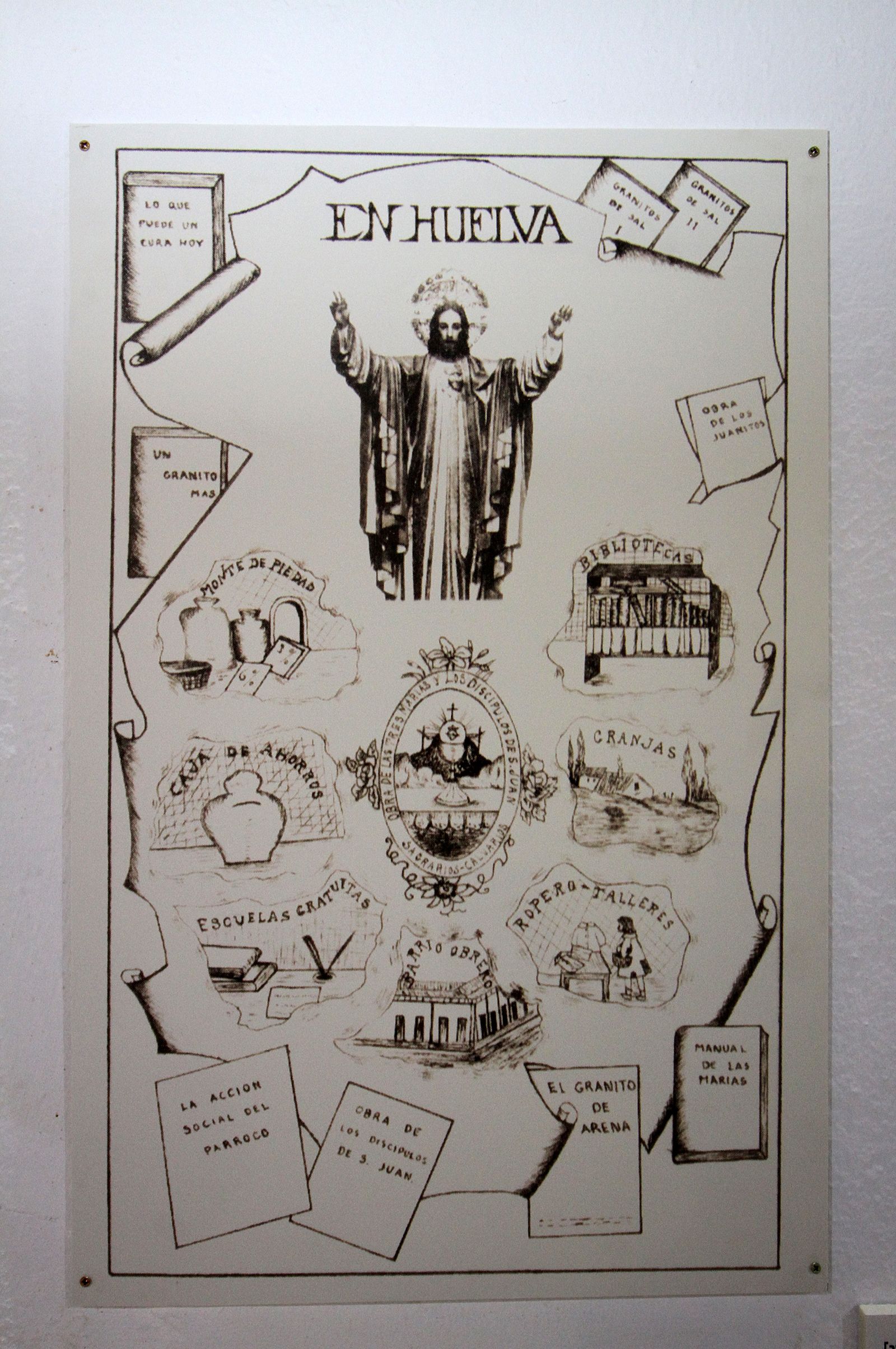 La inauguración de la exposición 'Arcipreste de Huelva, San Manuel González', en imágenes