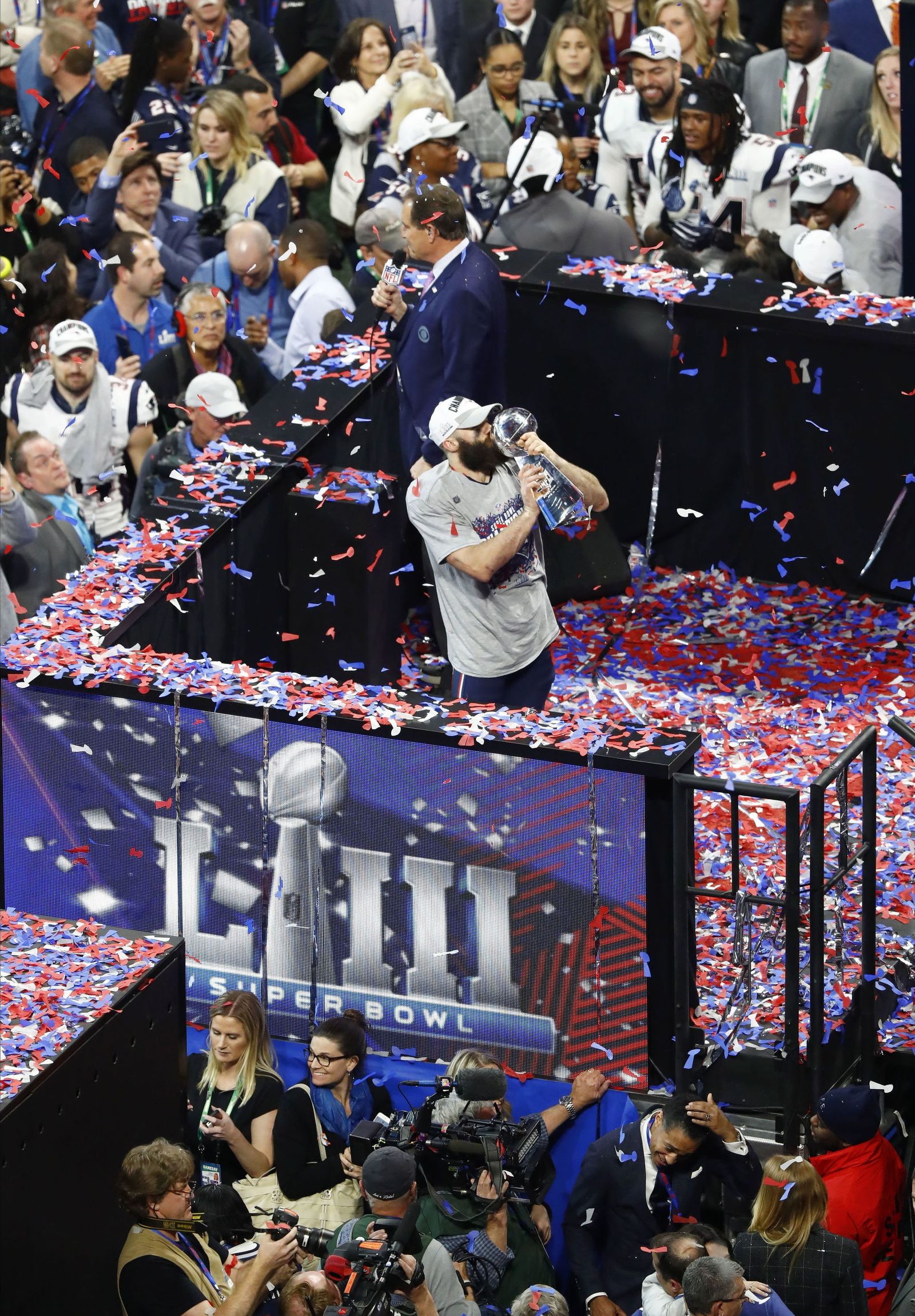 Las imágenes de la final de la Super Bowl