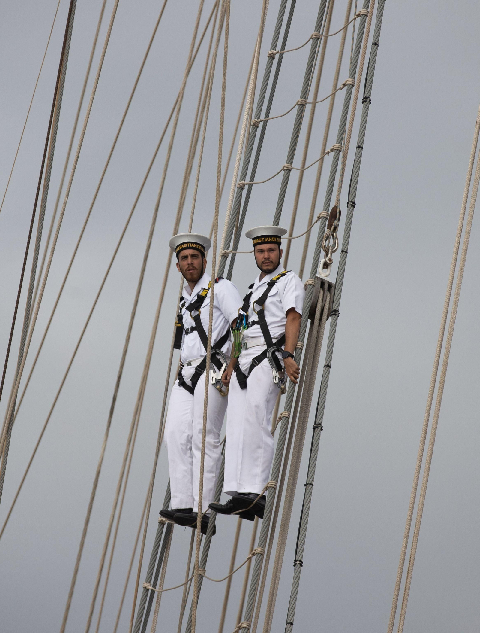 Armada: Las imágenes del 'Juan Sebastián de Elcano' en Santo Domingo