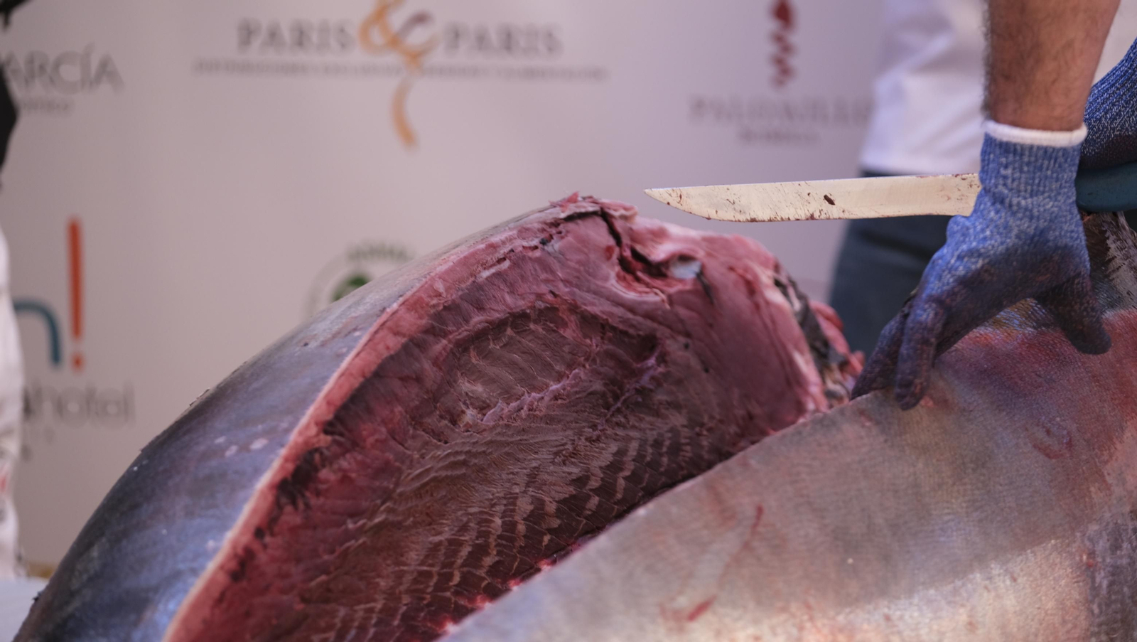 Jornadas del ronqueo del atún de almadraba en el Espacio Gastronómico Tony García, en Almería