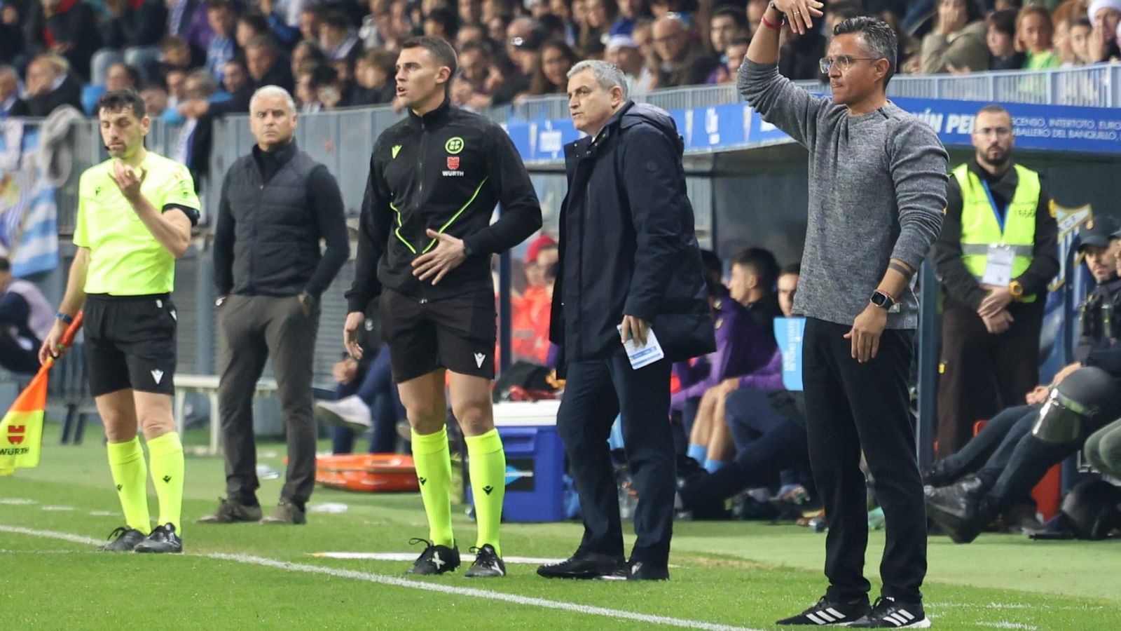 El Málaga CF-Eldense, en fotos