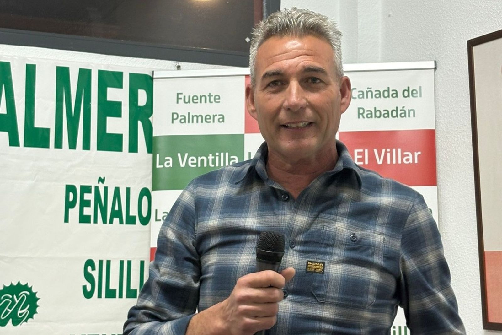 El coordinador de IU en Fuente Palmera, Francisco Javier Sánchez.