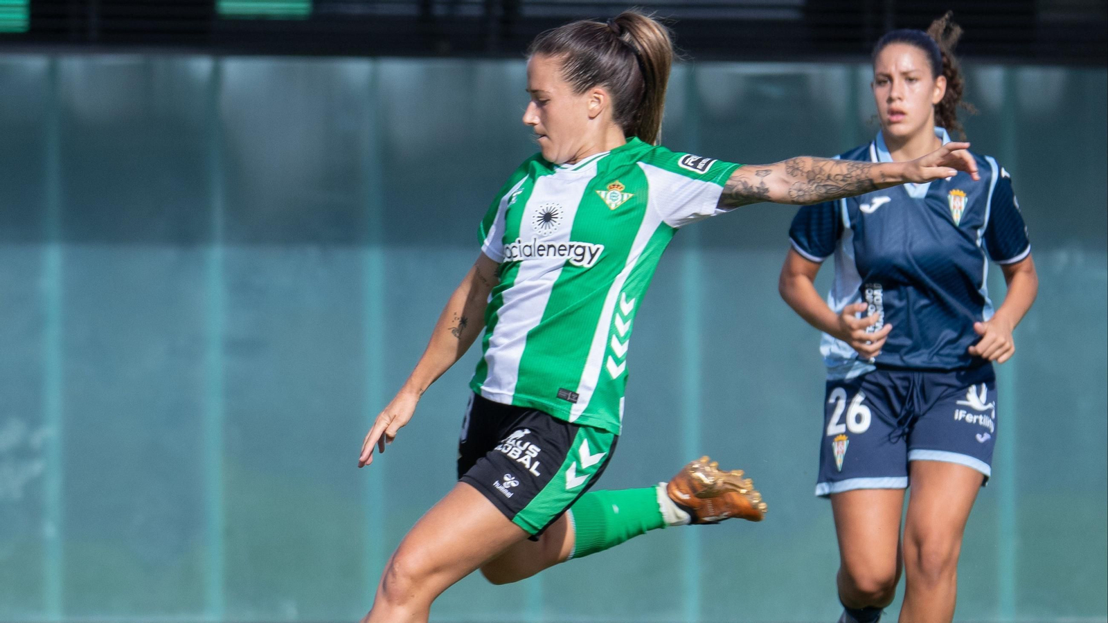 Duelo del encuentro entre el Betís Féminas y el Córdoba