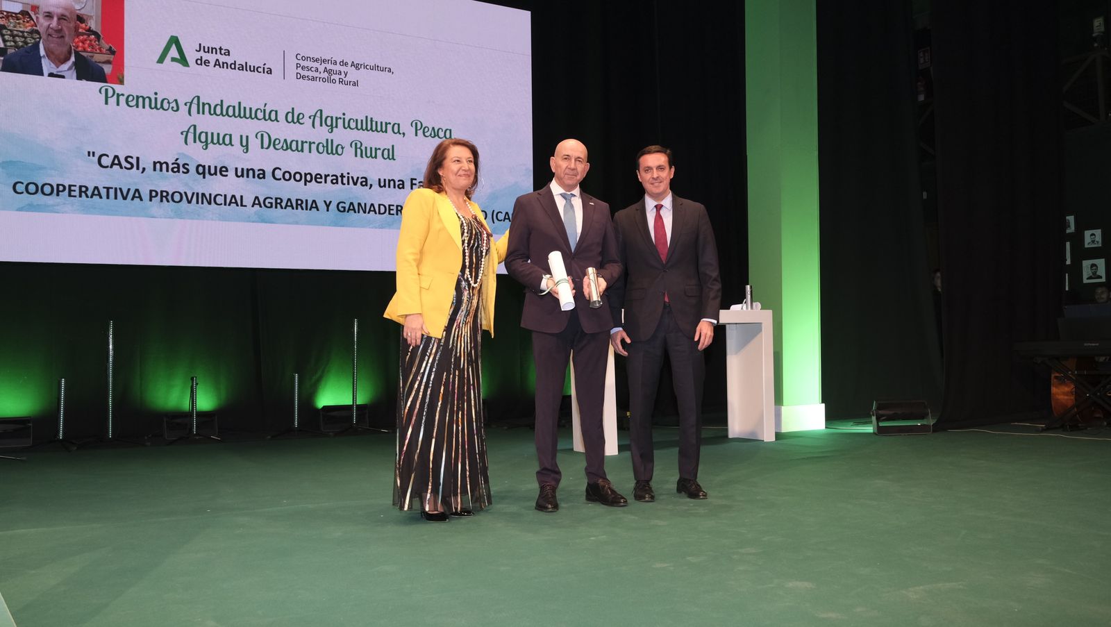 Imágenes de los XVI Premios Junta de Andalucía de Agricultura y Pesca, celebrados en Almería