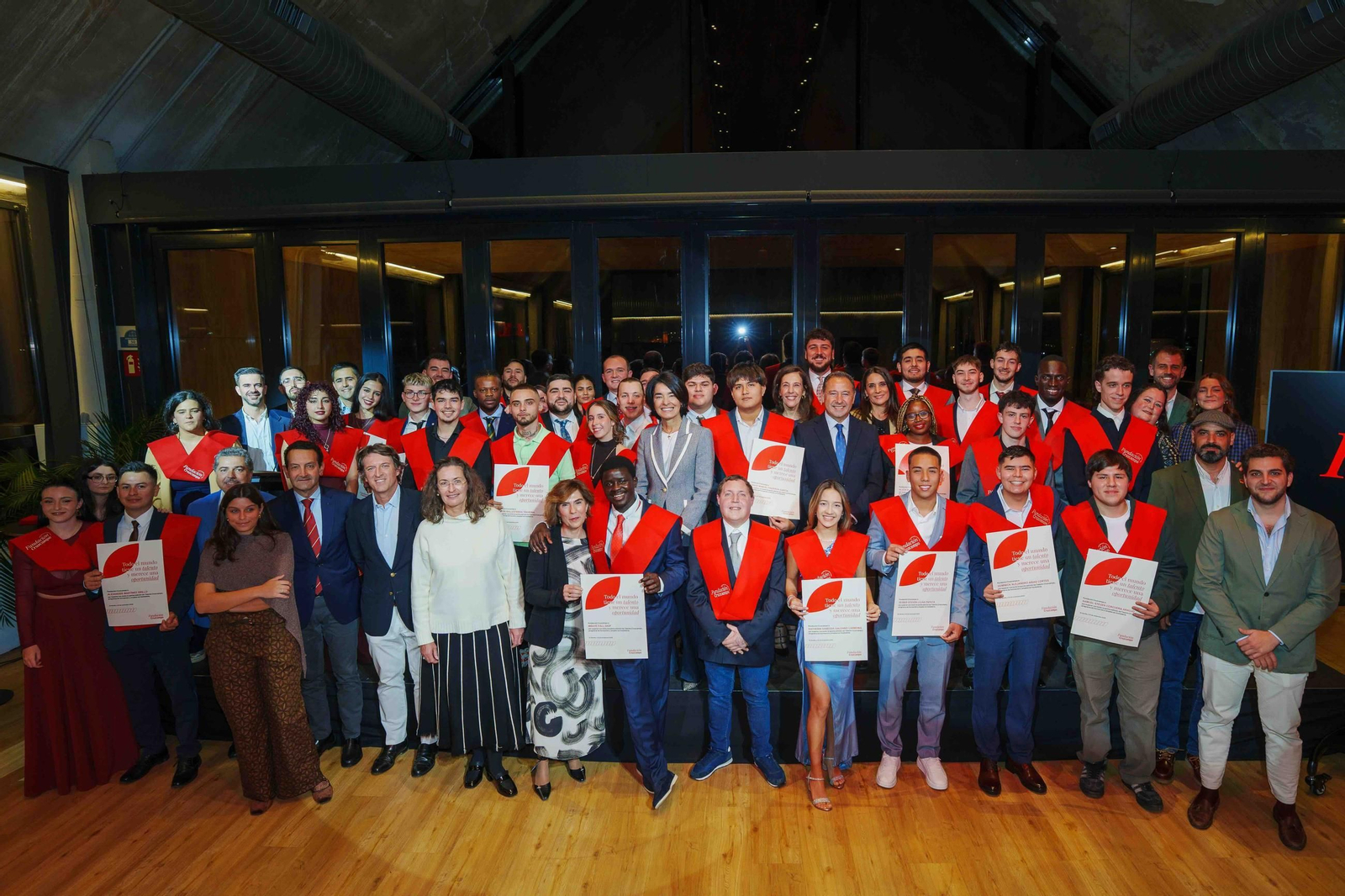 Graduación de los alumnos de la Fundación Cruzcampo.