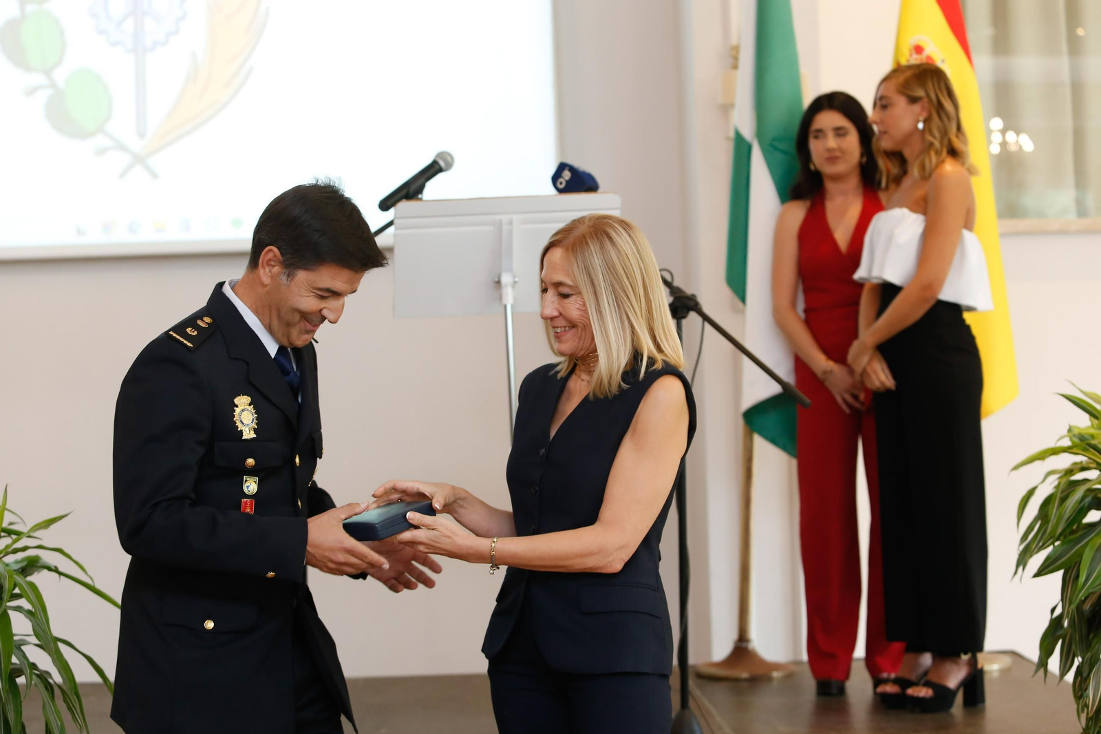 Fotos de la celebración del día de la Merced en Algeciras, patrona de Instituciones Penitenciarias