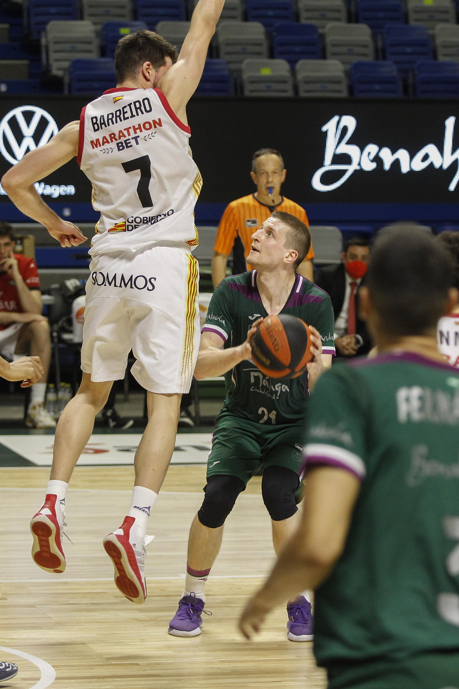Los cinco años de Adam Waczynski en el Unicaja, en fotos