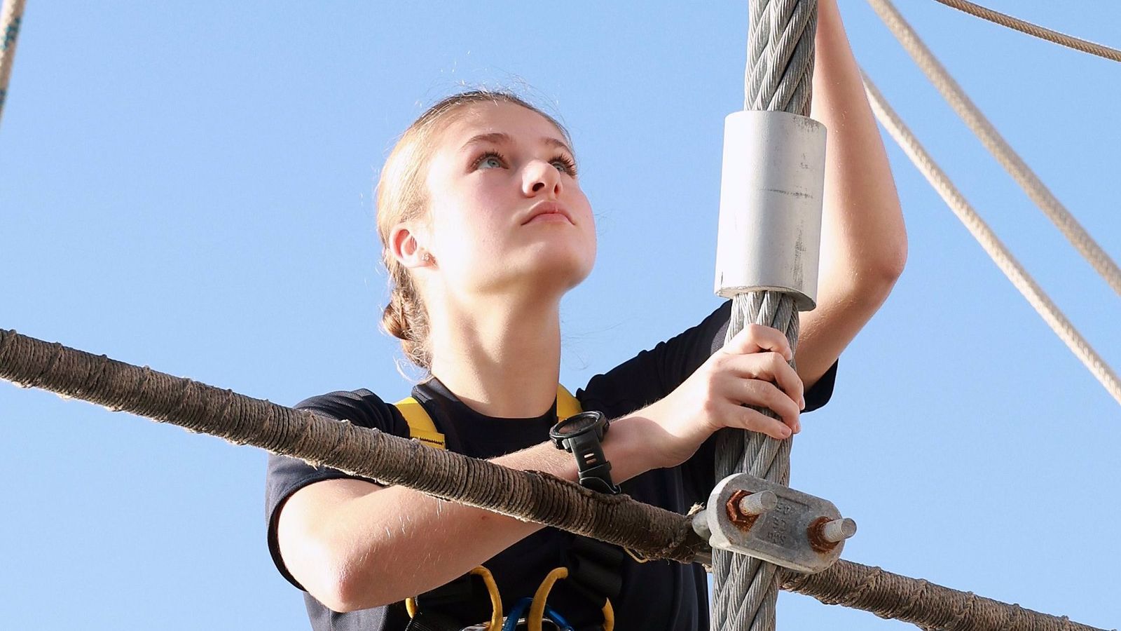 Princesa Leonor en Elcano